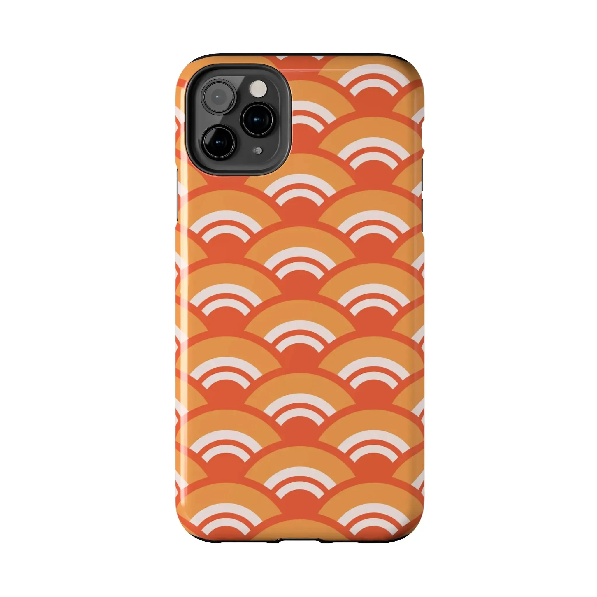 Wave Tide | Orange Abstract Case