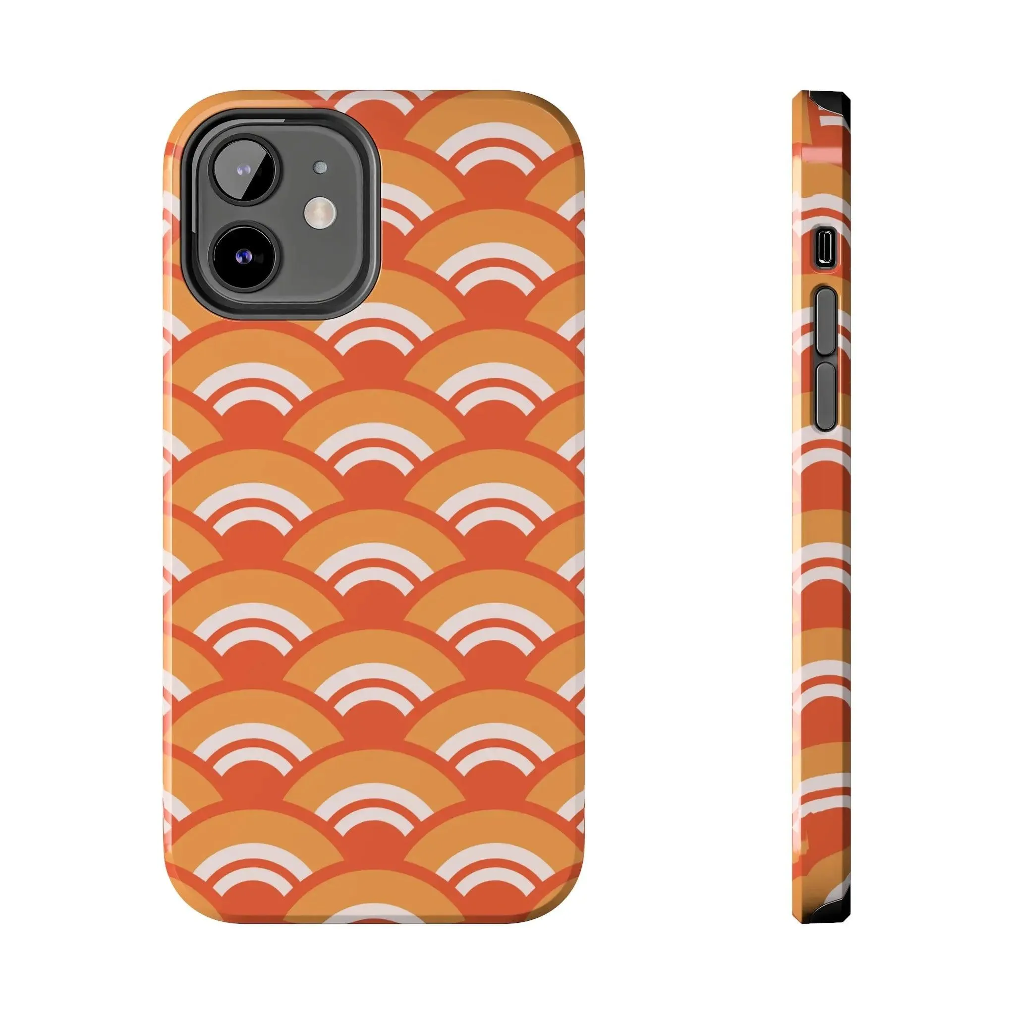 Wave Tide | Orange Abstract Case