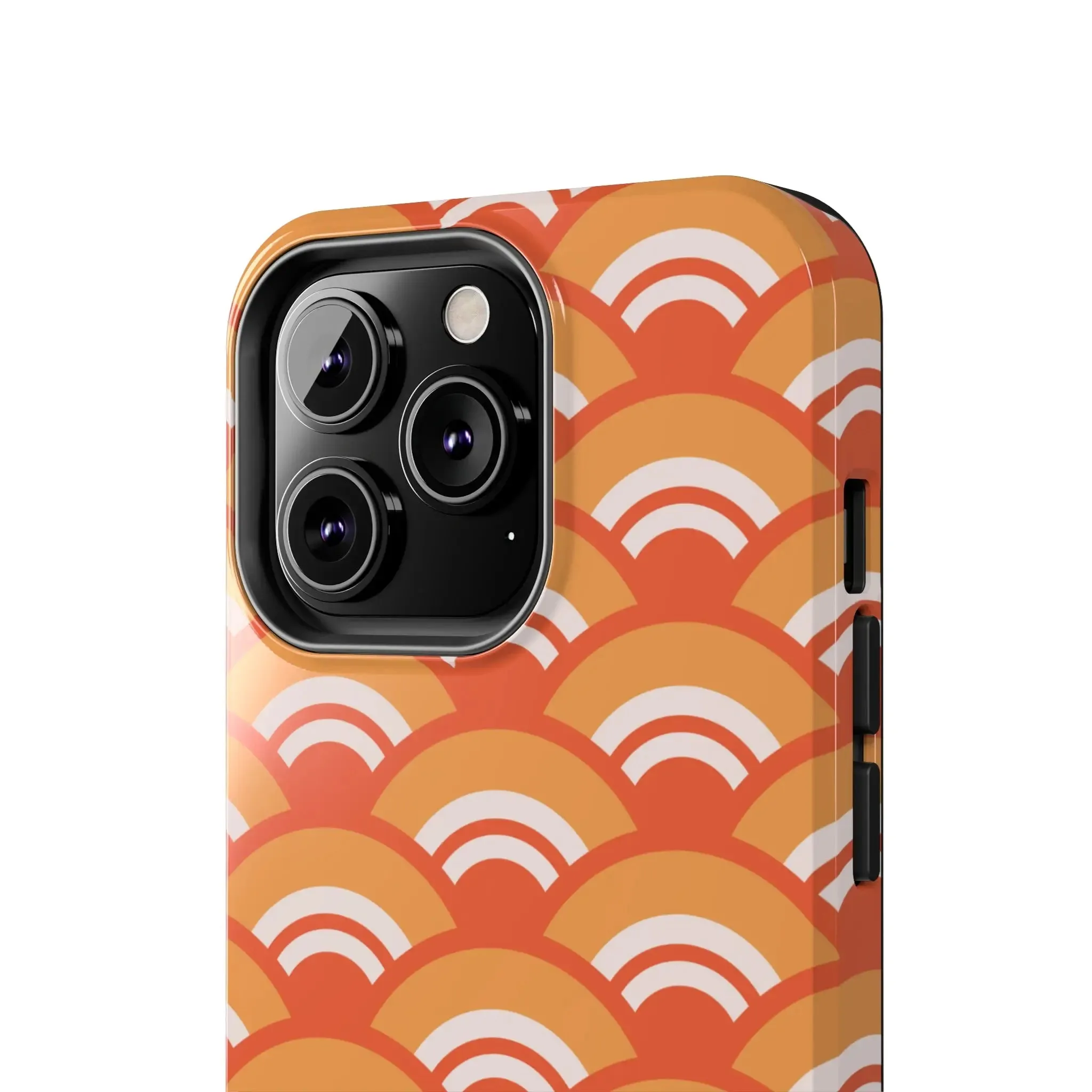 Wave Tide | Orange Abstract Case