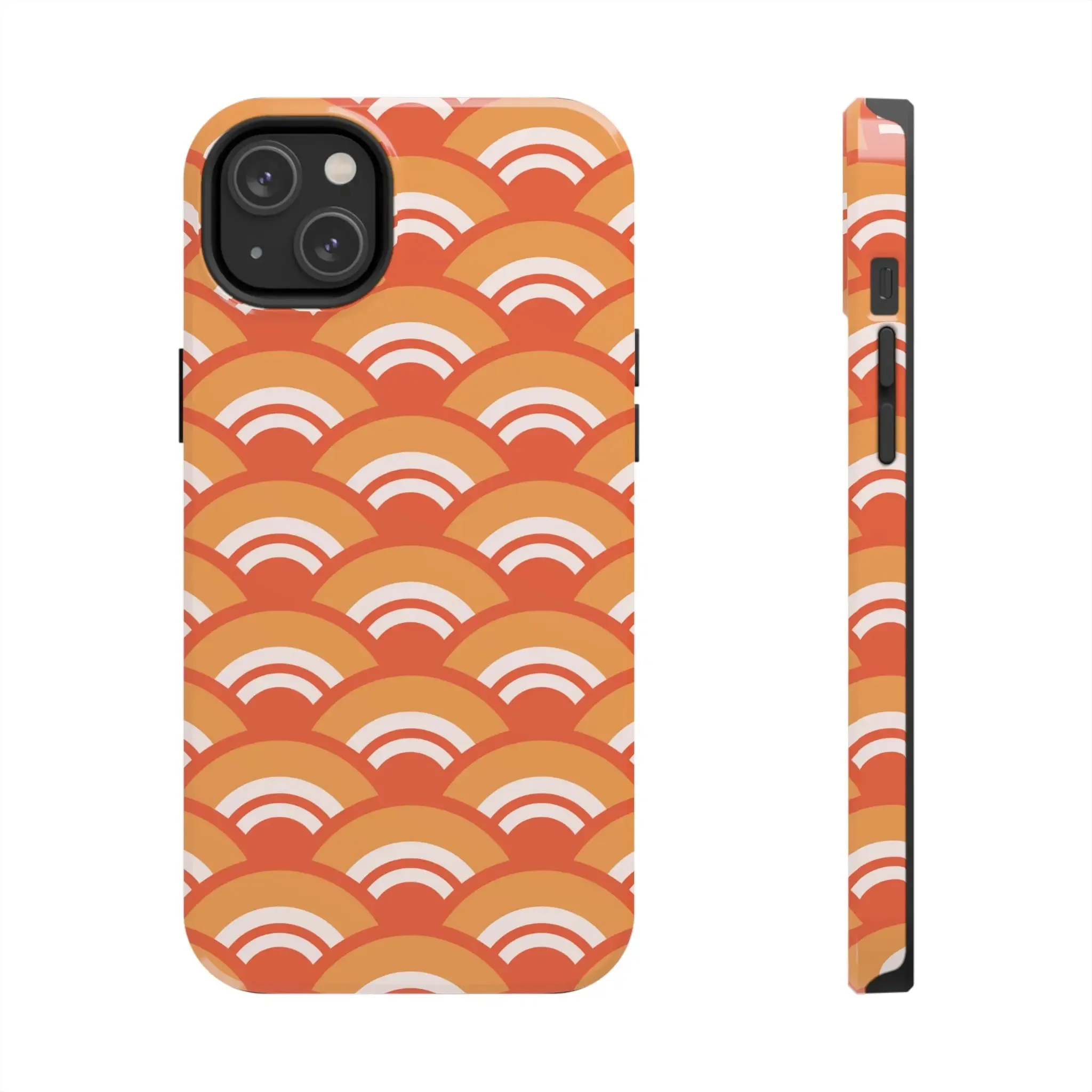 Wave Tide | Orange Abstract Case