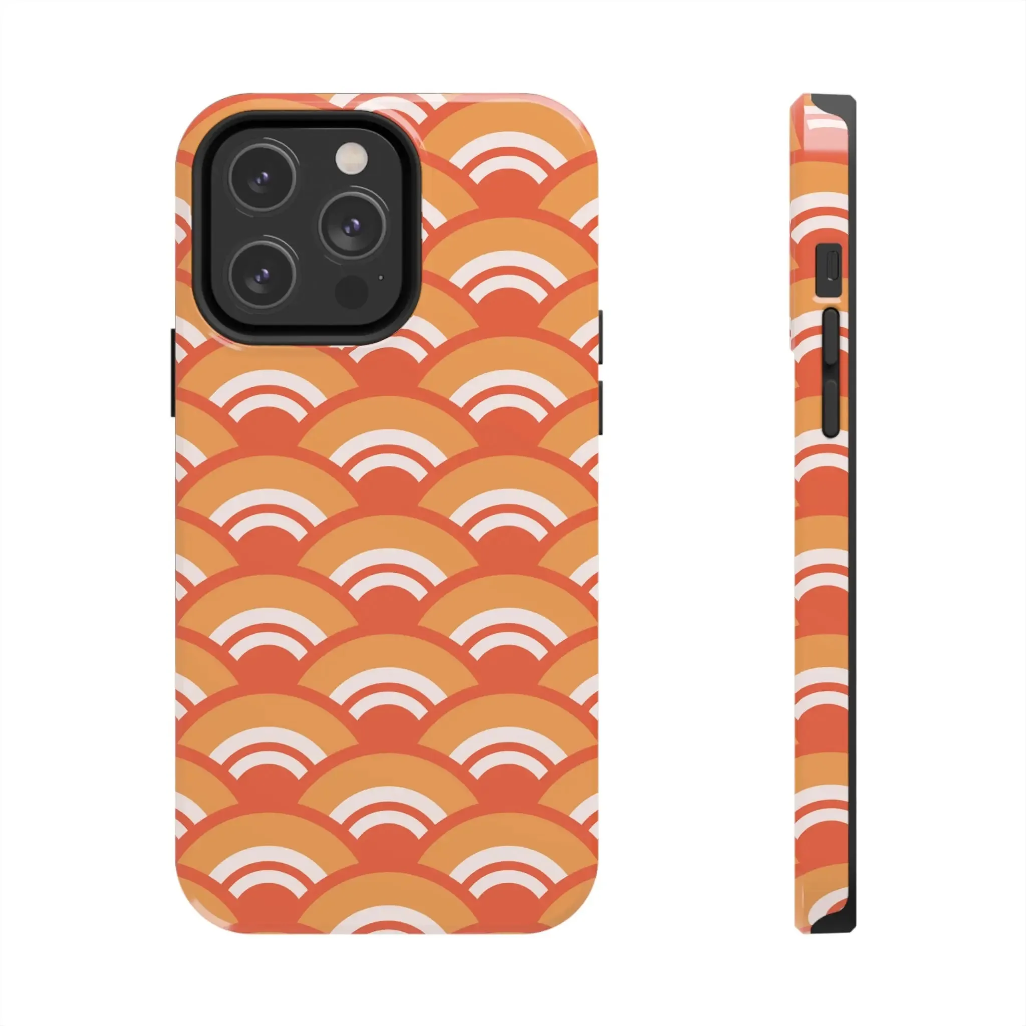 Wave Tide | Orange Abstract Case