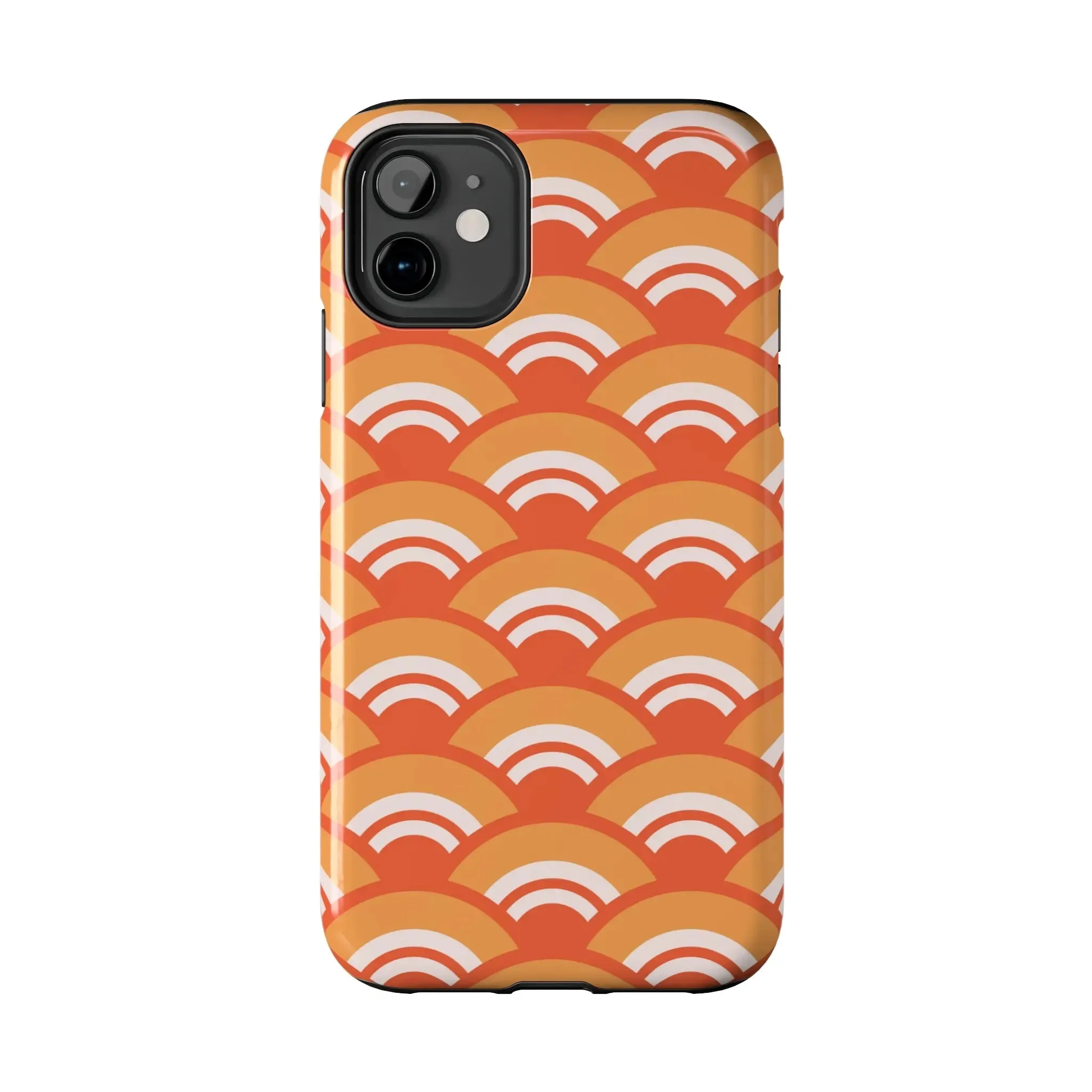 Wave Tide | Orange Abstract Case