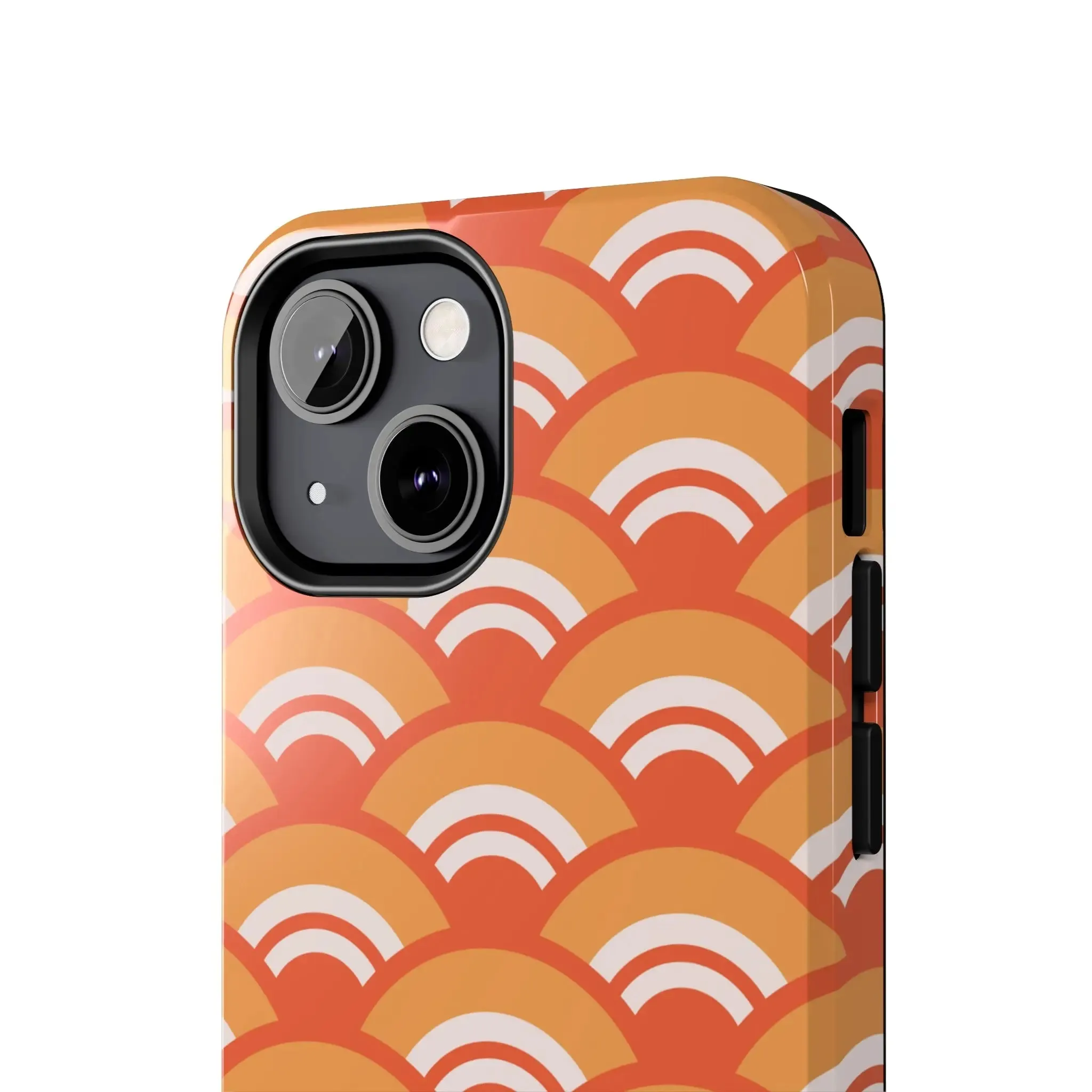 Wave Tide | Orange Abstract Case