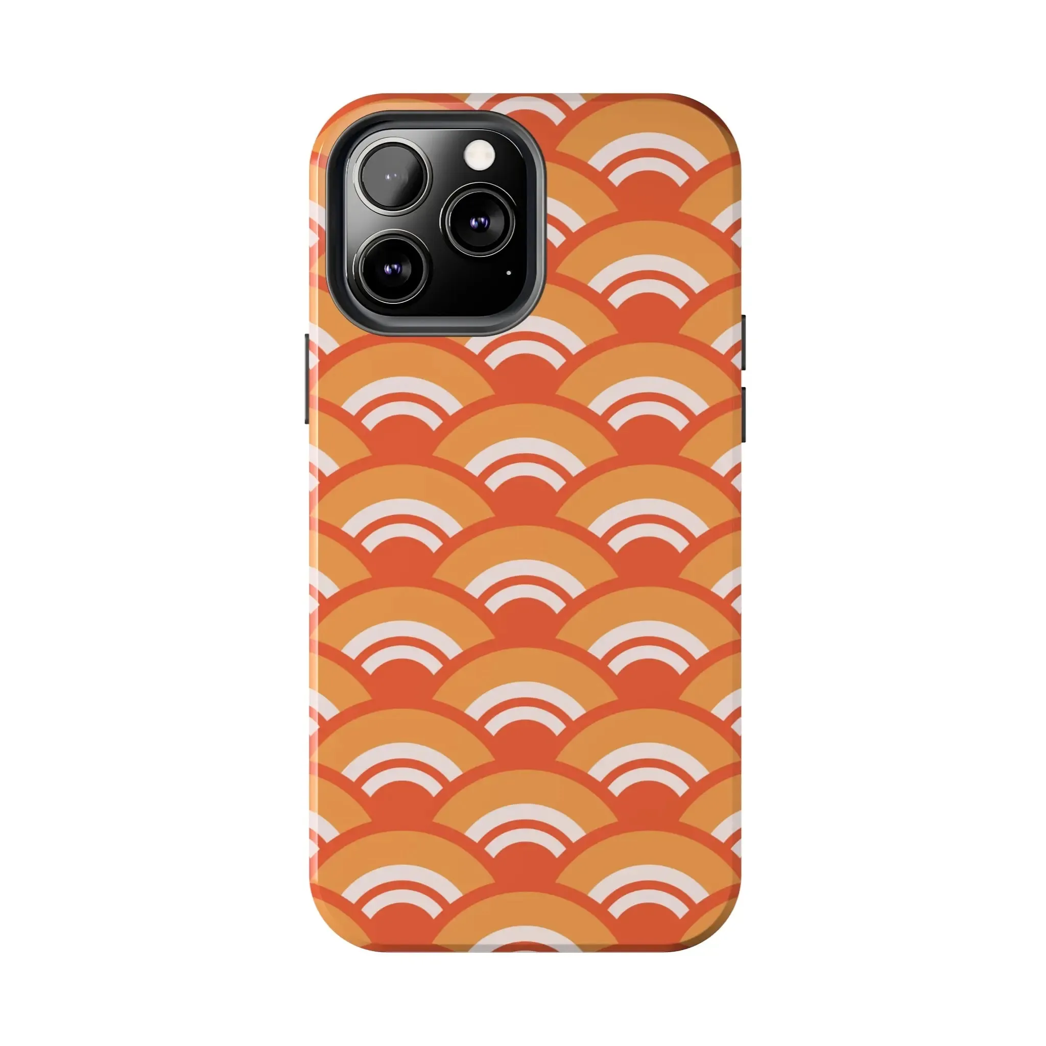 Wave Tide | Orange Abstract Case