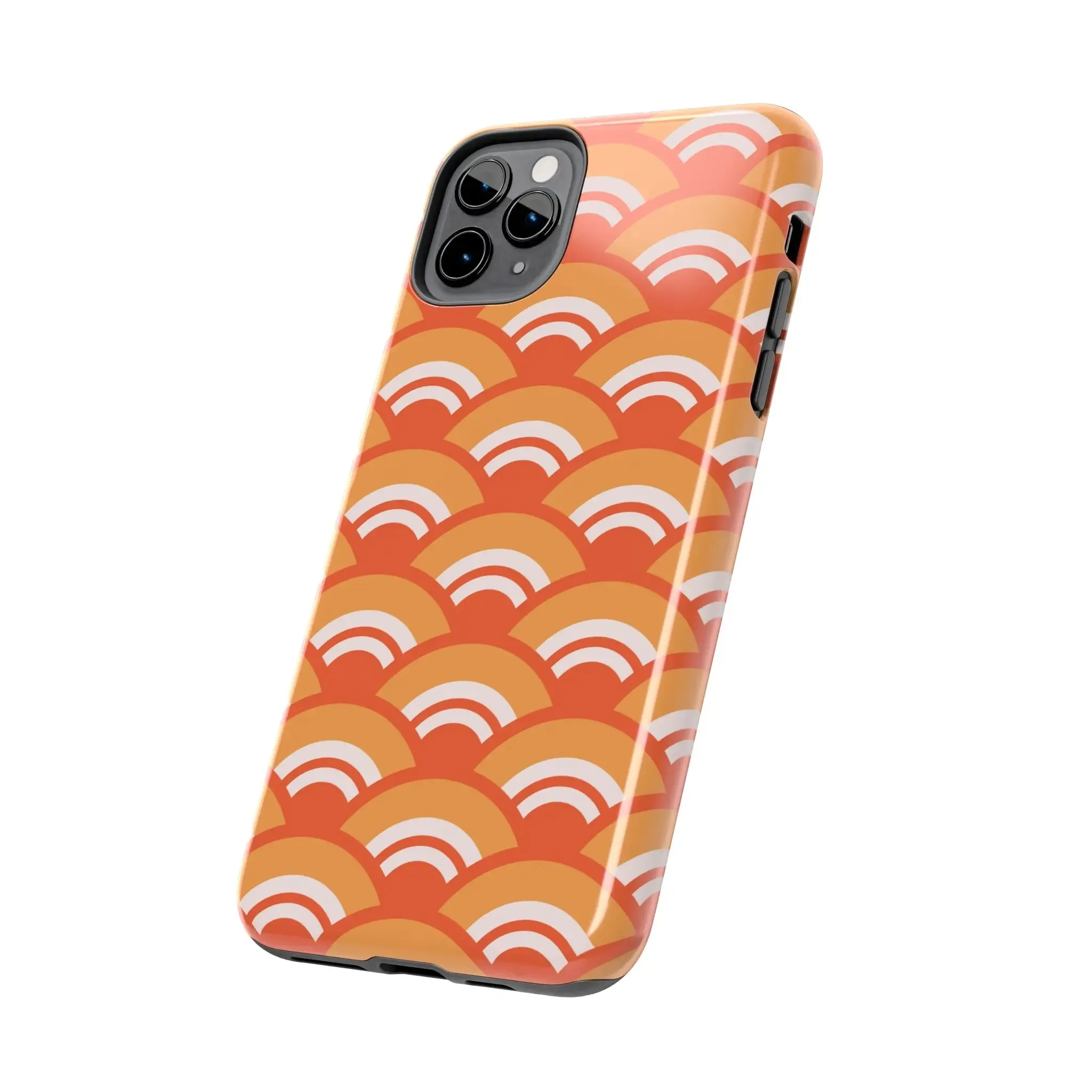 Wave Tide | Orange Abstract Case