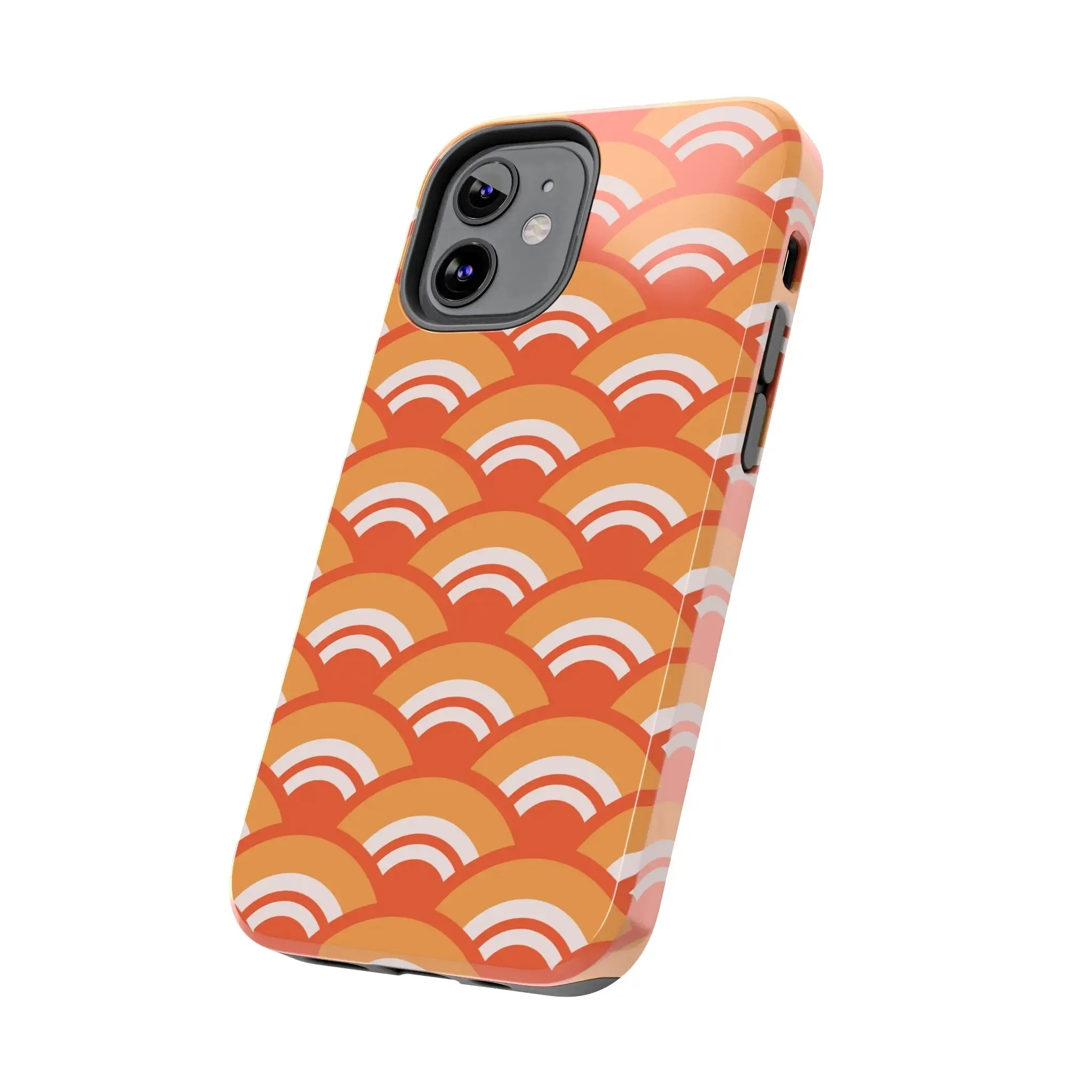 Wave Tide | Orange Abstract Case