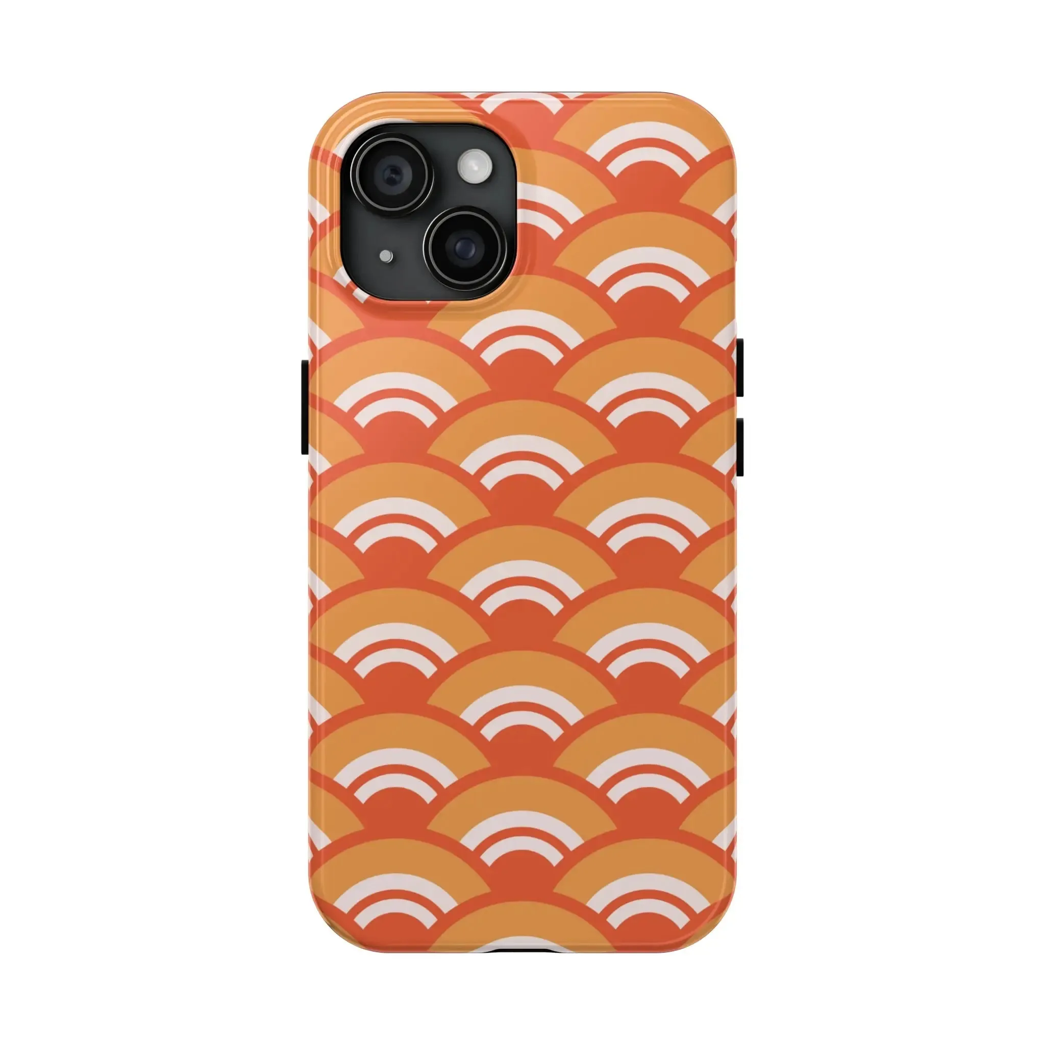 Wave Tide | Orange Abstract Case