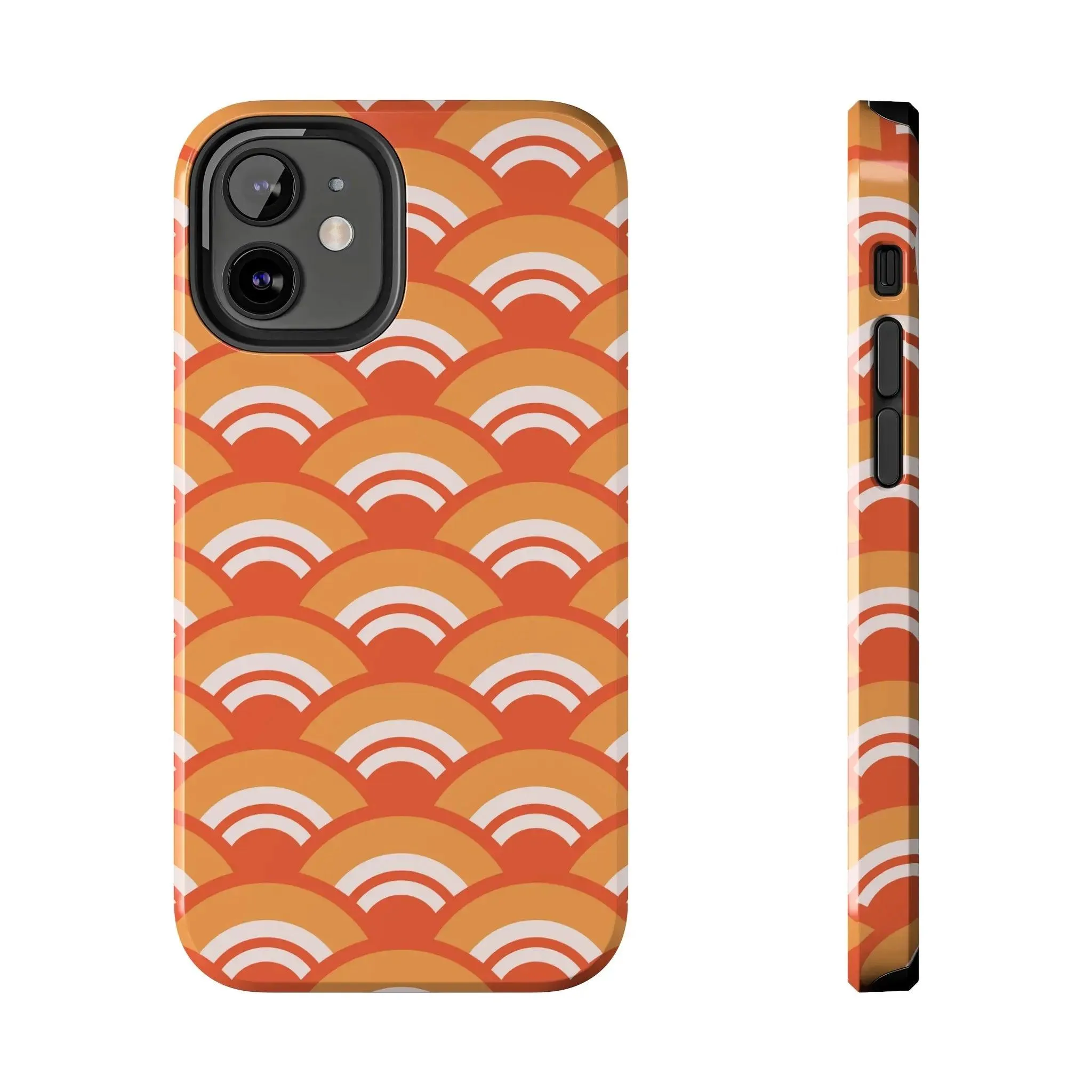 Wave Tide | Orange Abstract Case