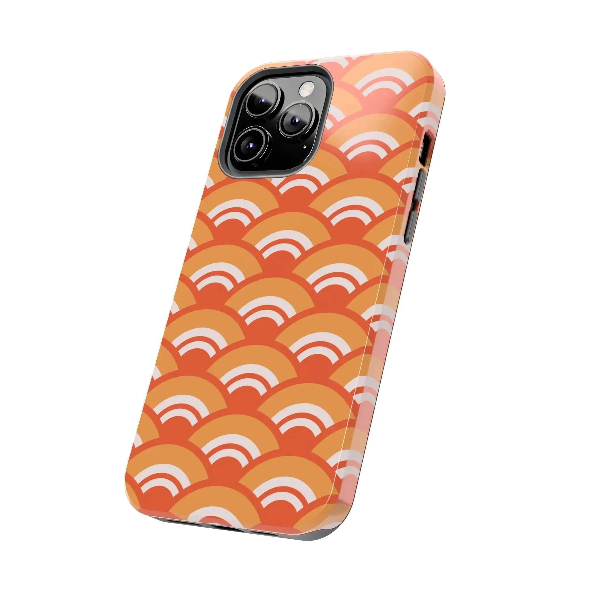 Wave Tide | Orange Abstract Case