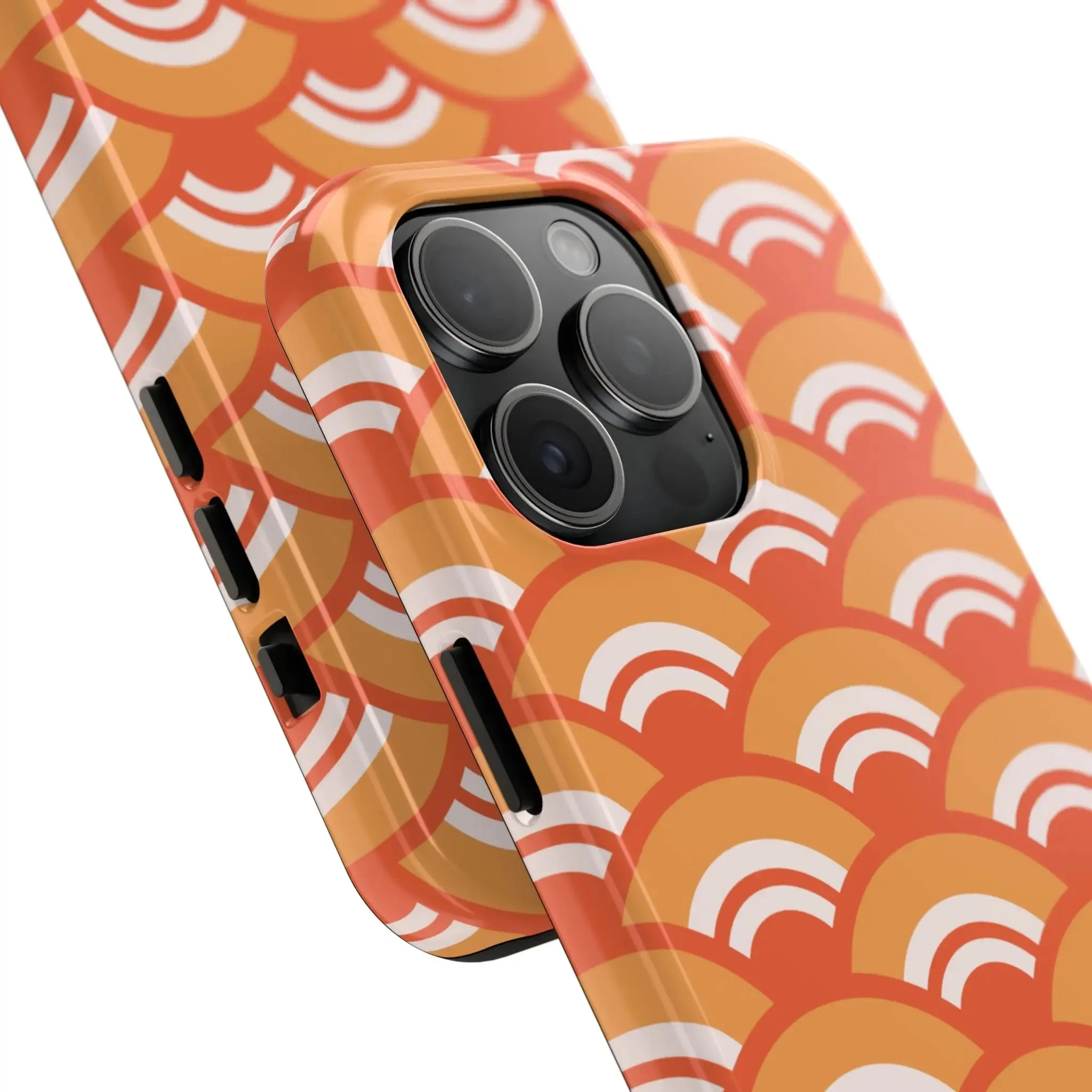 Wave Tide | Orange Abstract Case