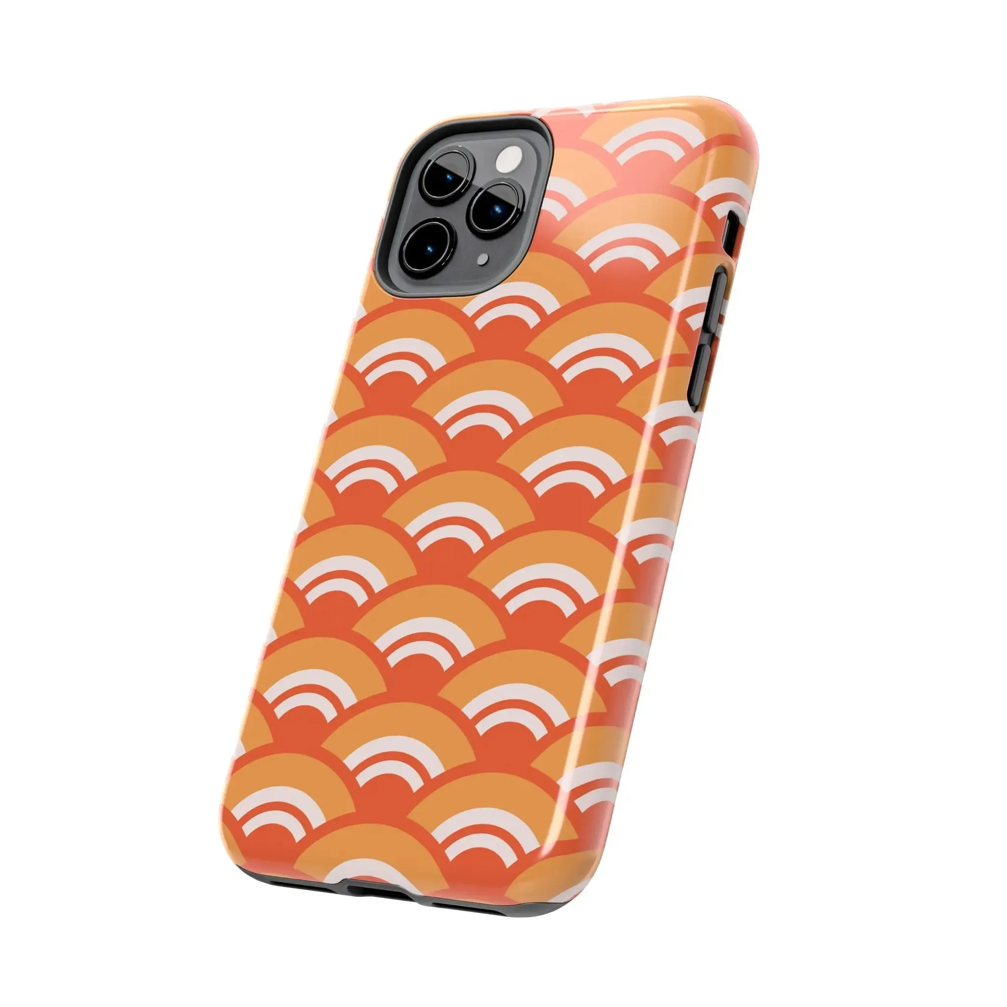 Wave Tide | Orange Abstract Case