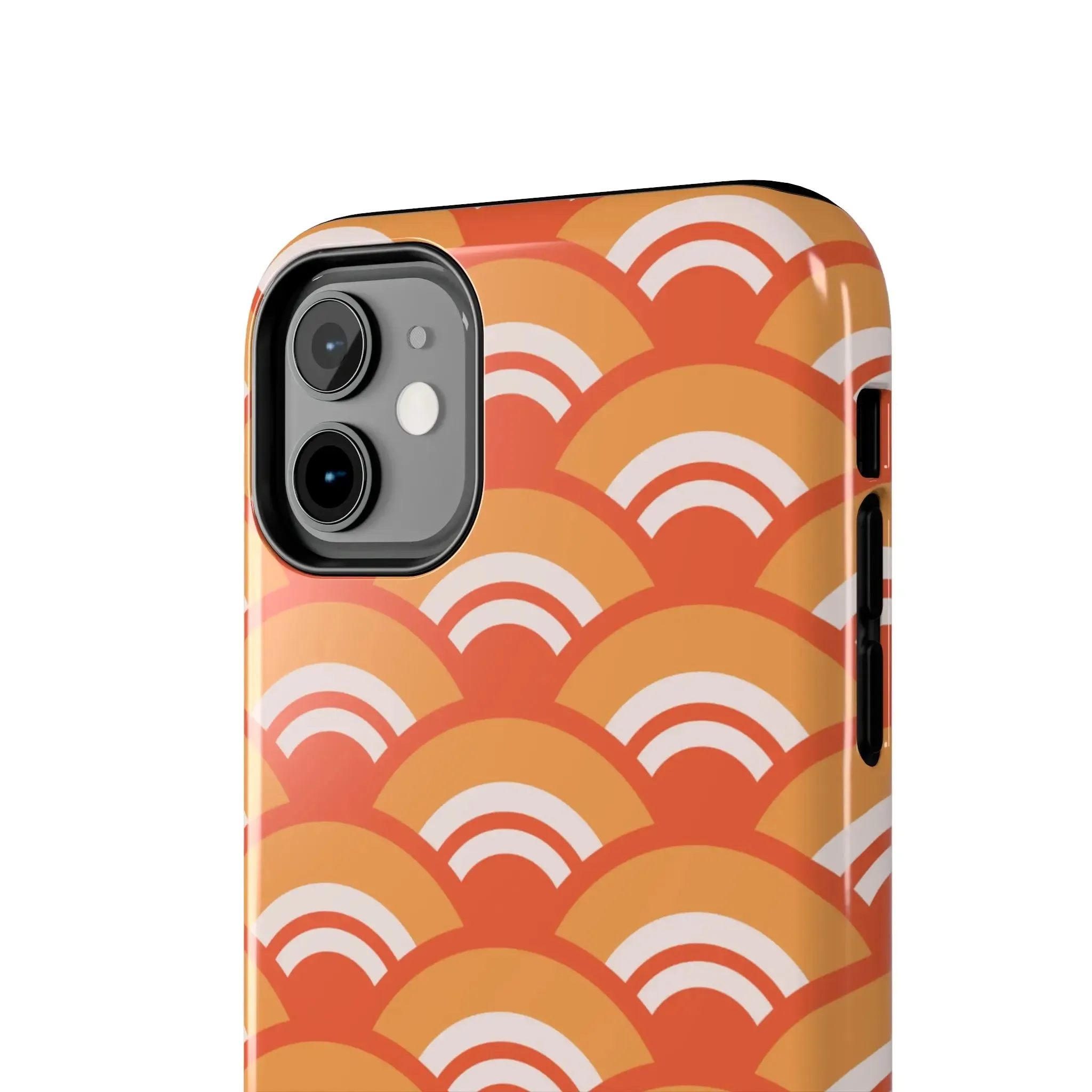 Wave Tide | Orange Abstract Case