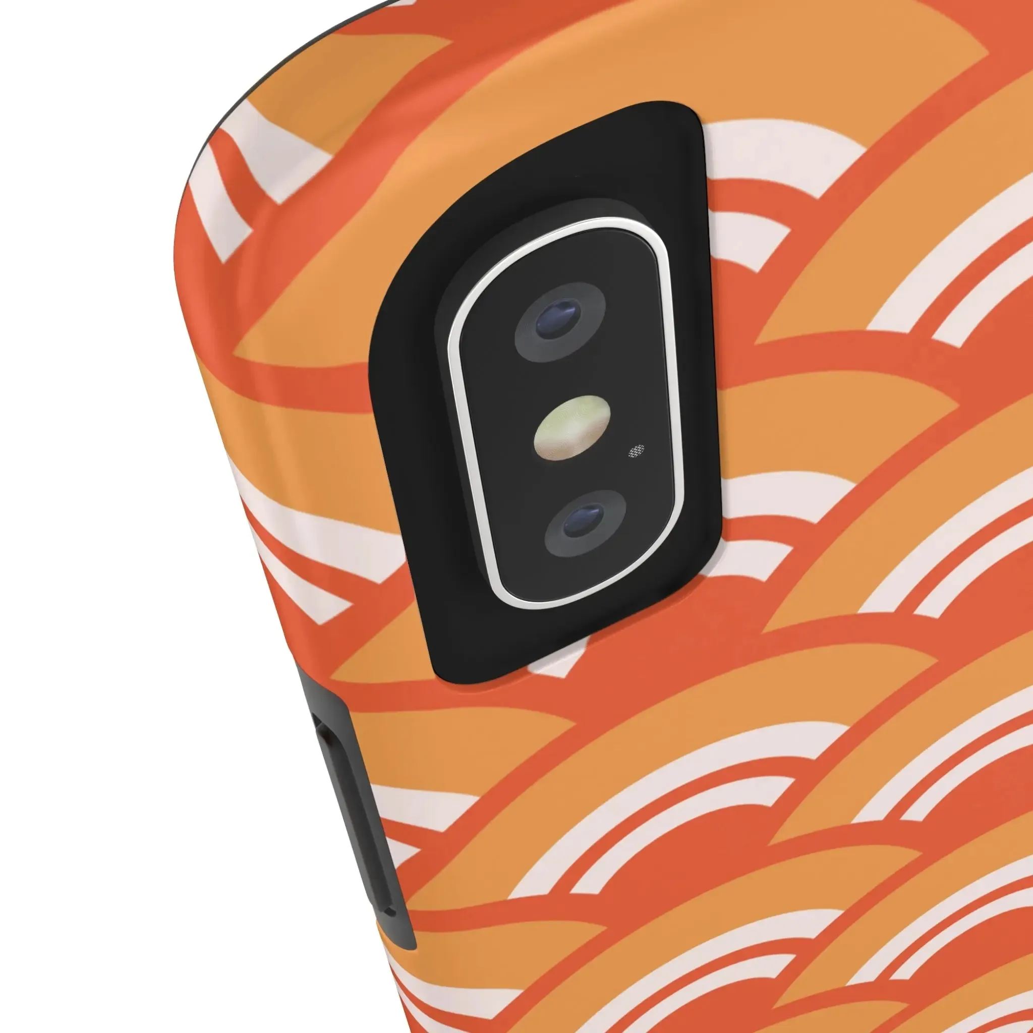 Wave Tide | Orange Abstract Case