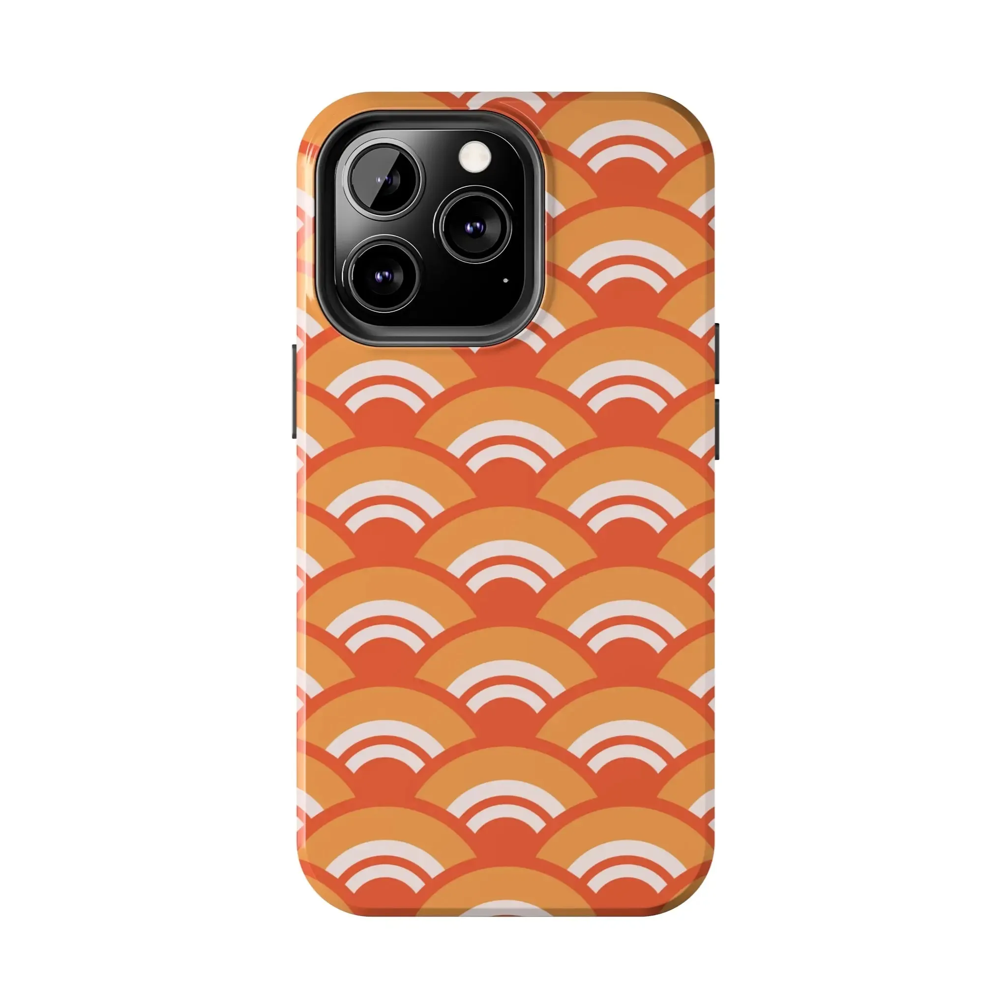 Wave Tide | Orange Abstract Case