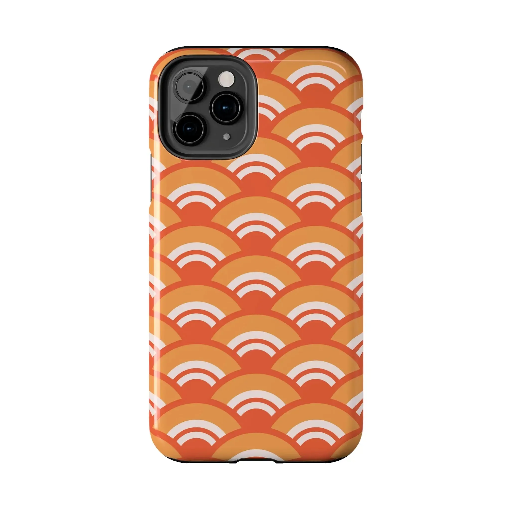 Wave Tide | Orange Abstract Case