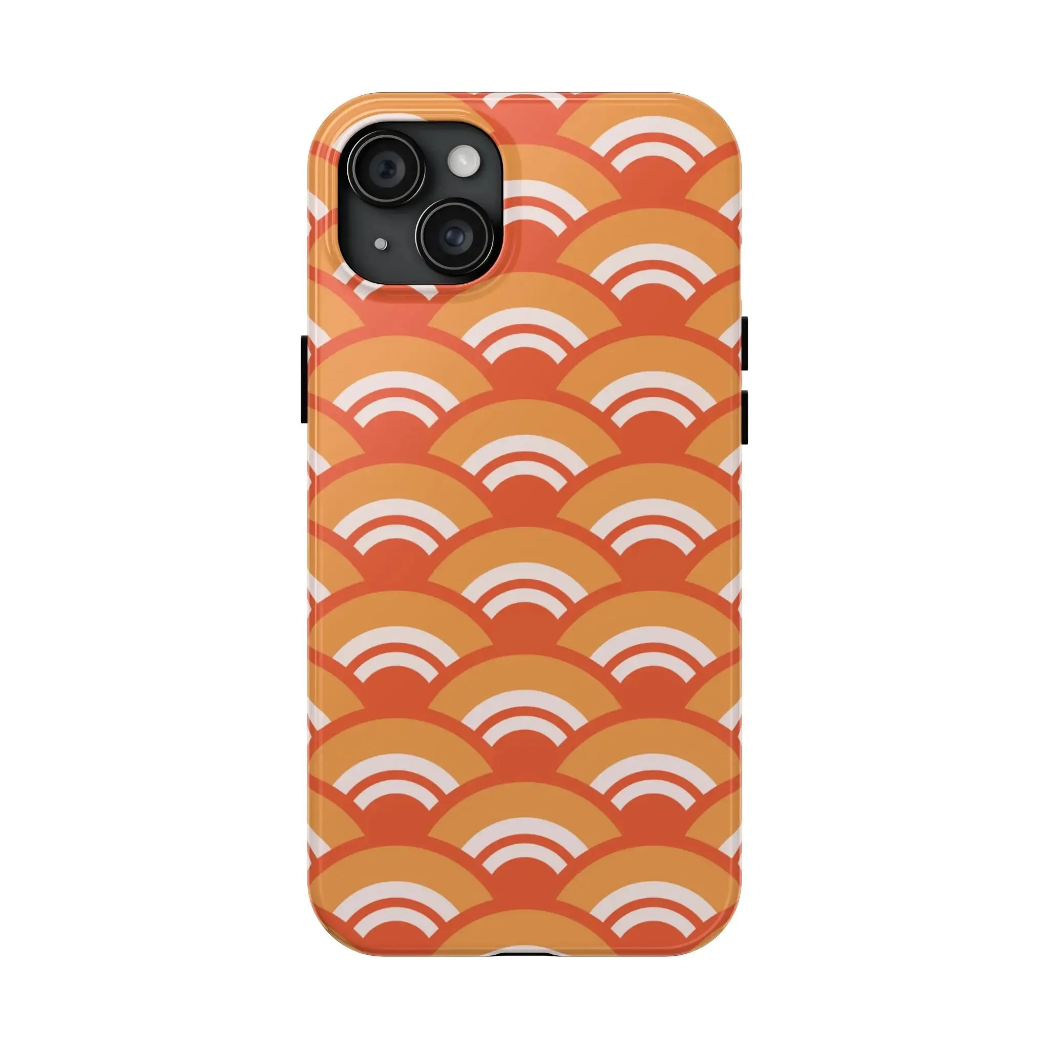 Wave Tide | Orange Abstract Case