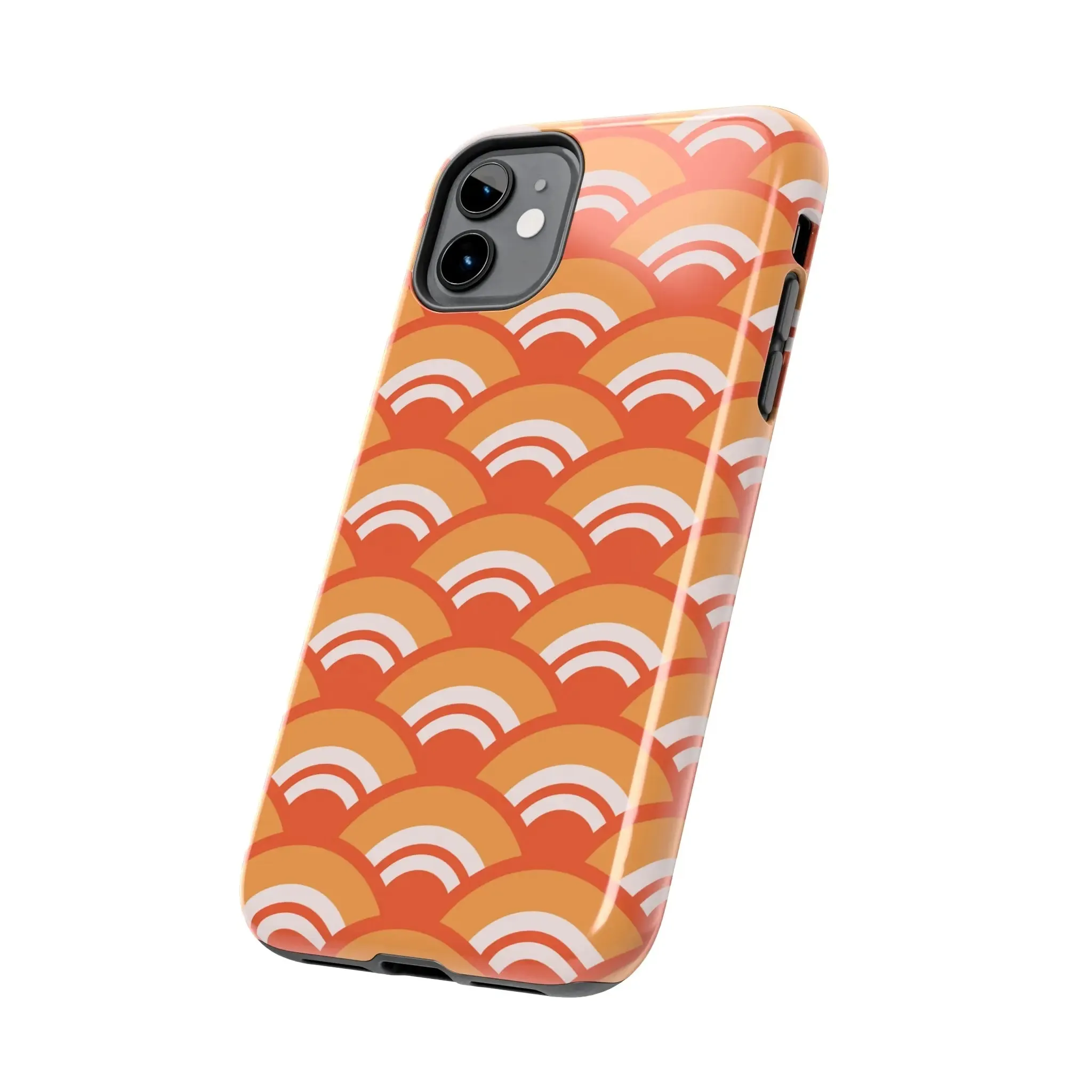 Wave Tide | Orange Abstract Case