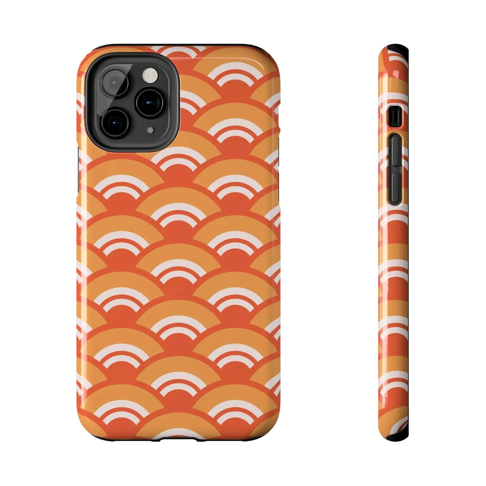 Wave Tide | Orange Abstract Case