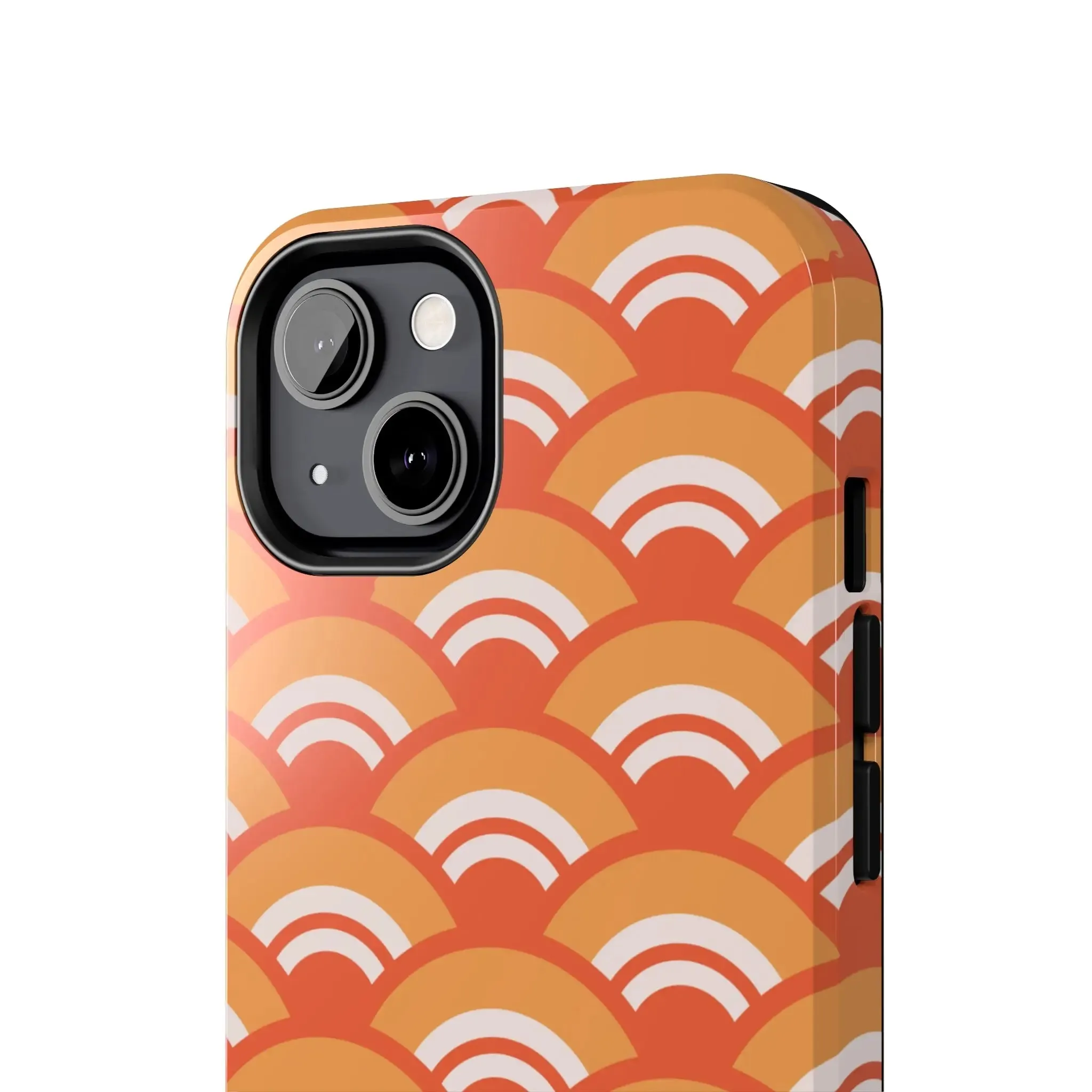 Wave Tide | Orange Abstract Case