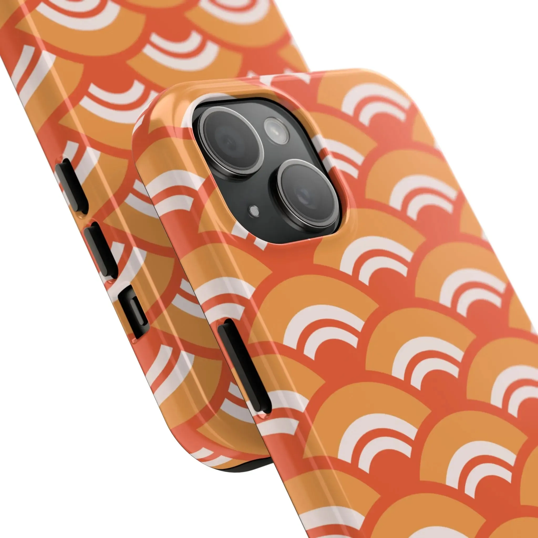 Wave Tide | Orange Abstract Case