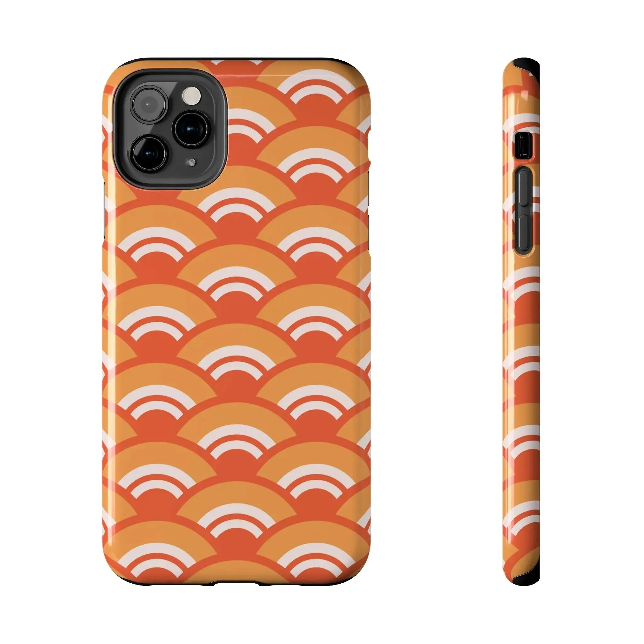 Wave Tide | Orange Abstract Case