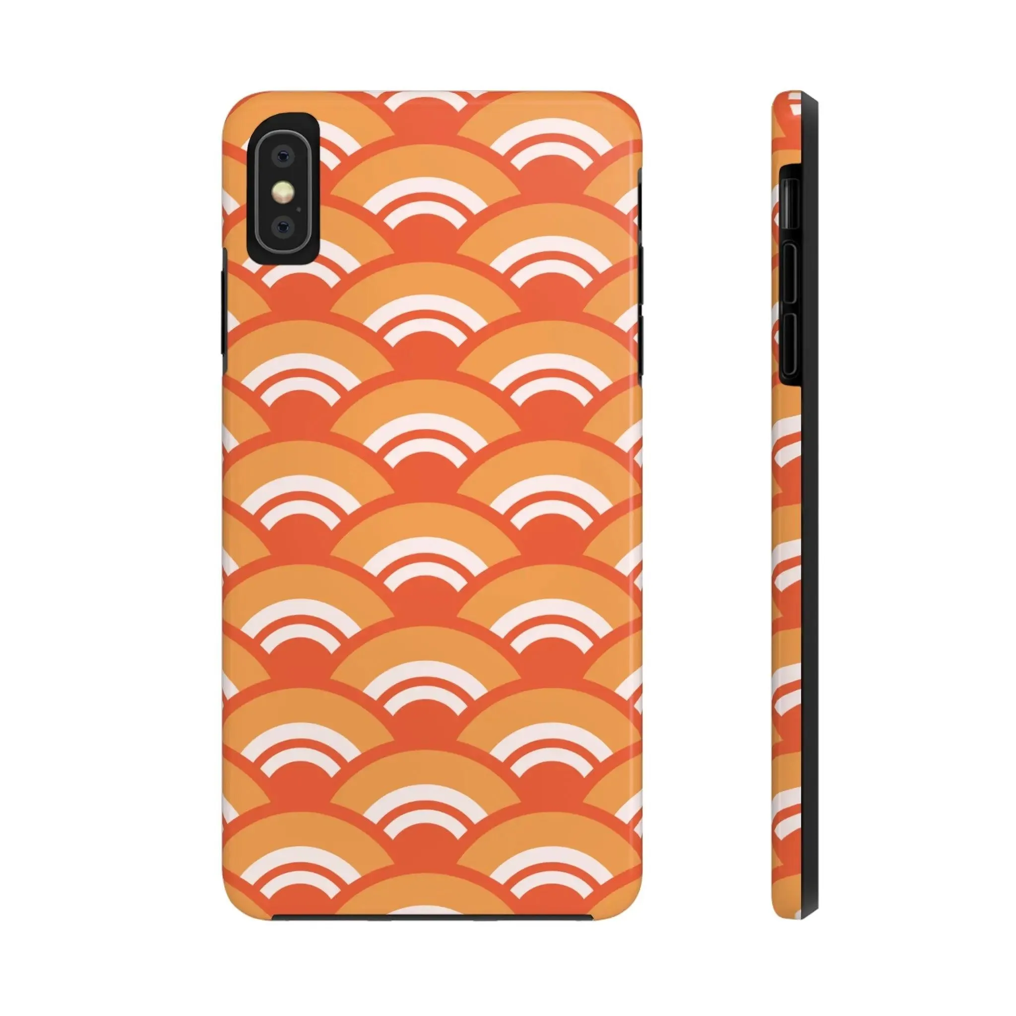 Wave Tide | Orange Abstract Case