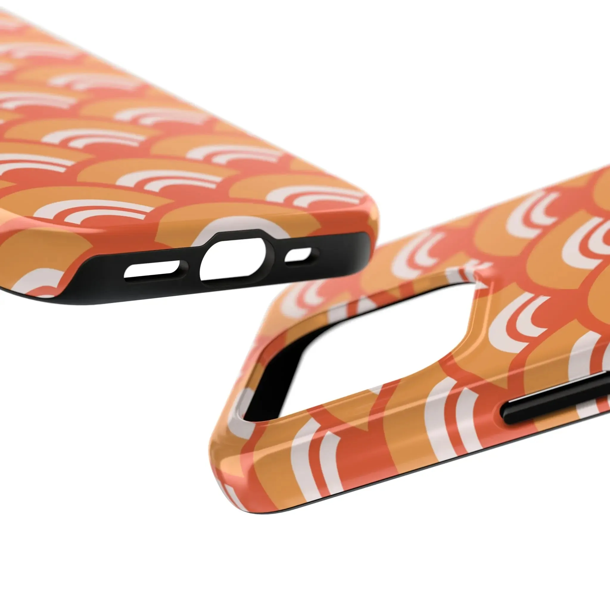 Wave Tide | Orange Abstract Case