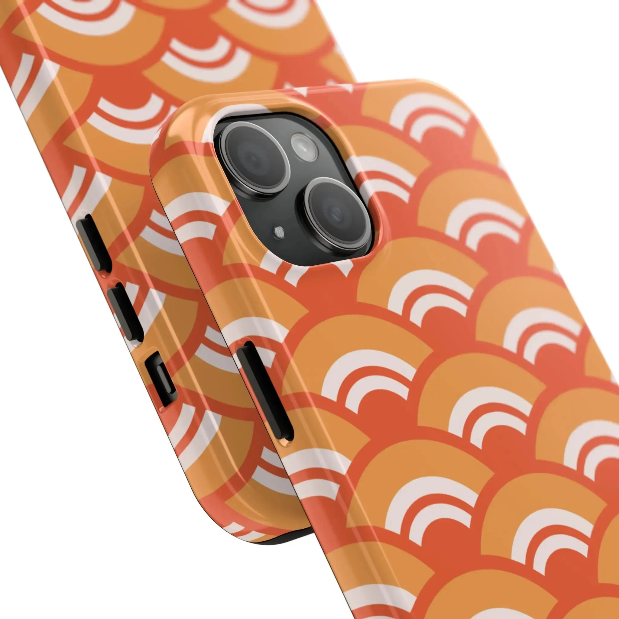 Wave Tide | Orange Abstract Case