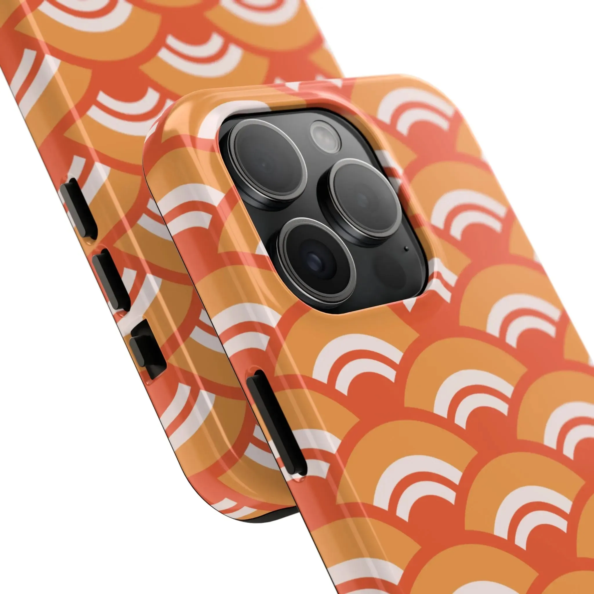 Wave Tide | Orange Abstract Case