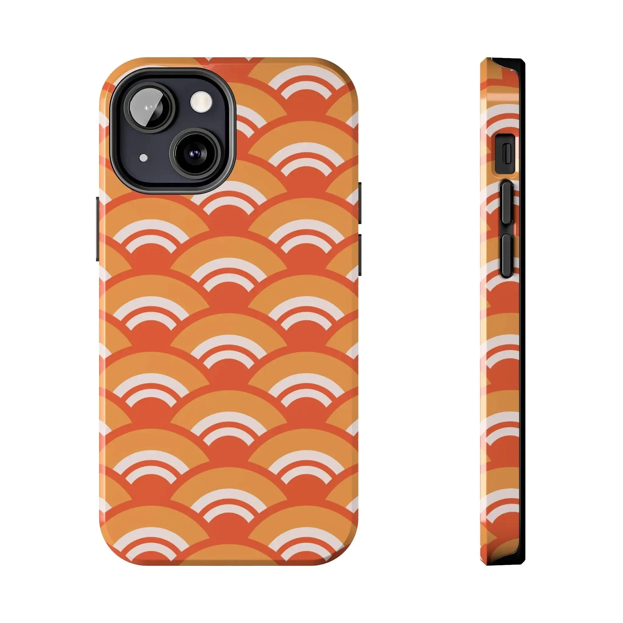 Wave Tide | Orange Abstract Case