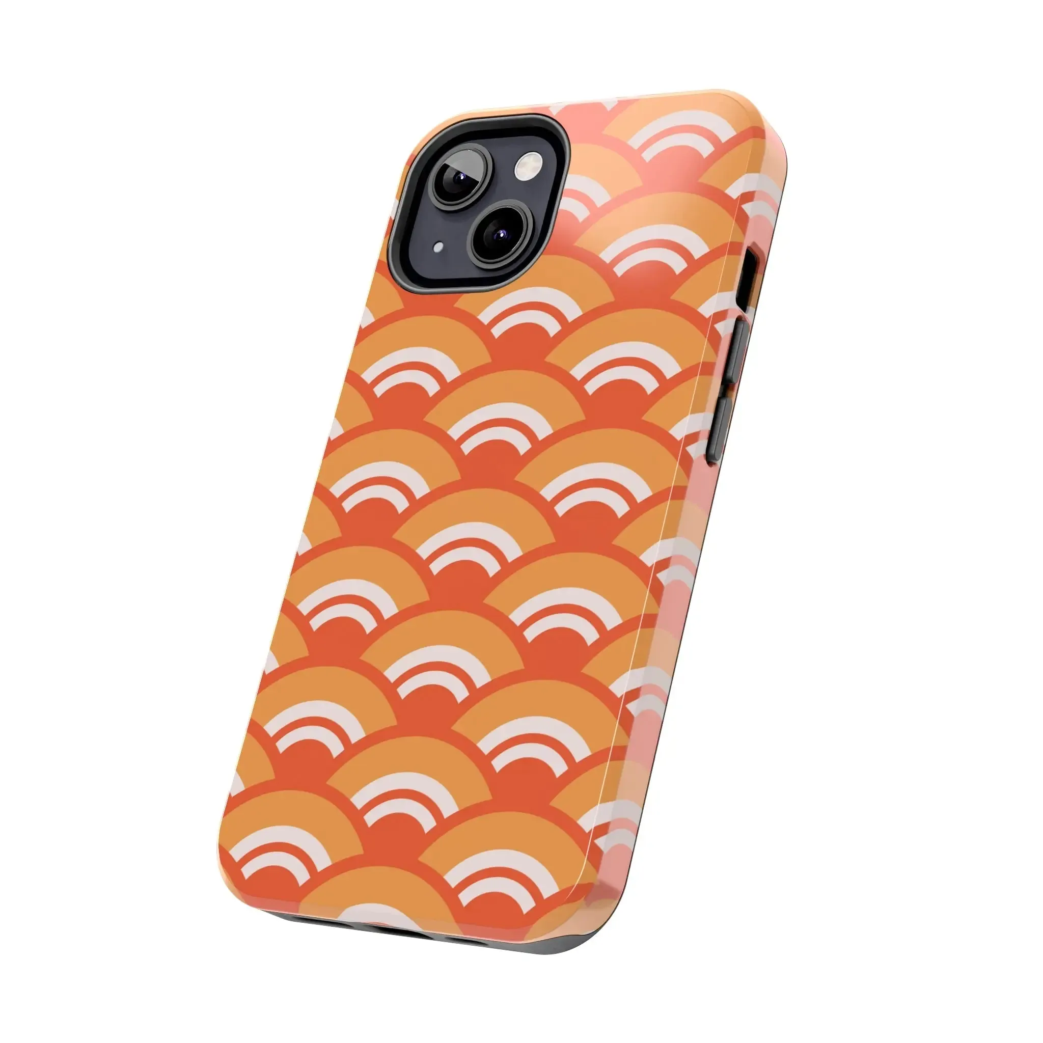 Wave Tide | Orange Abstract Case