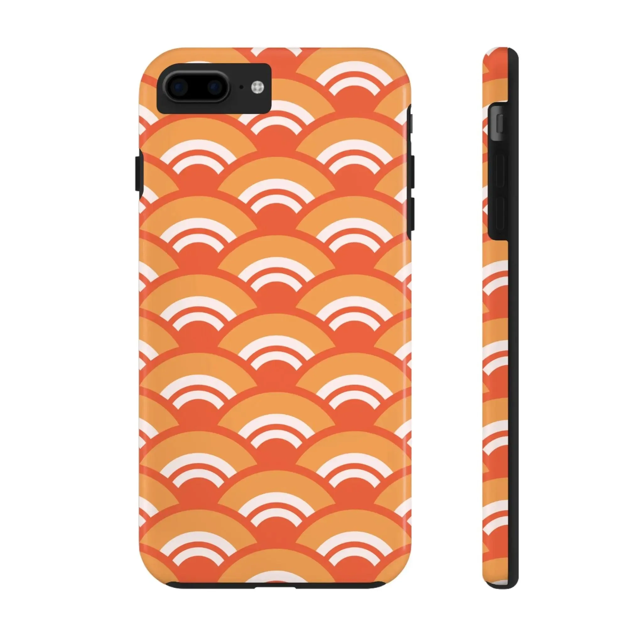 Wave Tide | Orange Abstract Case