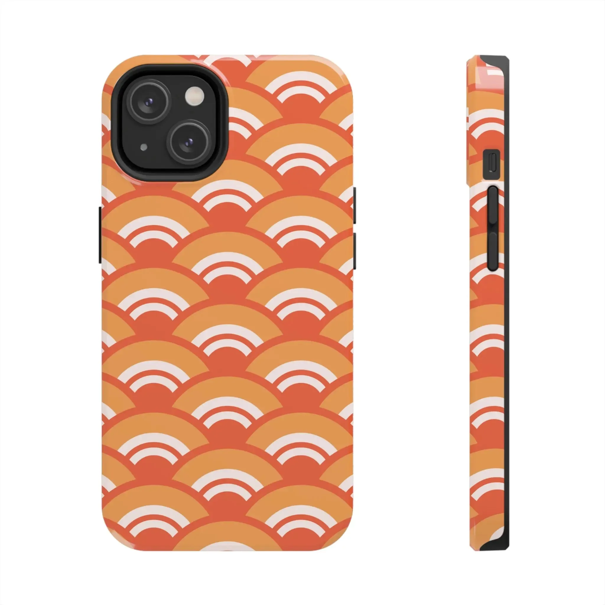 Wave Tide | Orange Abstract Case