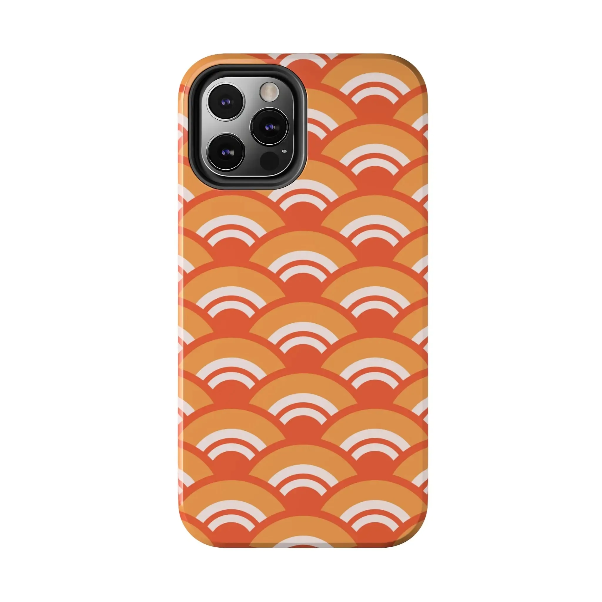 Wave Tide | Orange Abstract Case